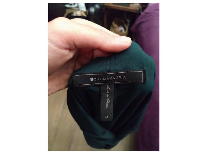 BCBG Max Azria Abendkleid Tannengrün Größe 38 M - Ansicht 7