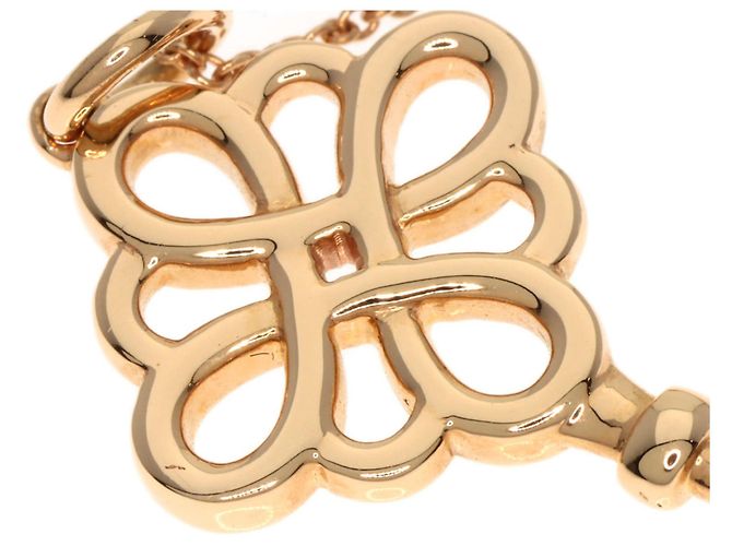 Tiffany & Co Collana in diamante Tiffany Knot Key in oro rosa 18K - vista 5