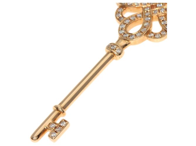 Tiffany & Co Collana in diamante Tiffany Knot Key in oro rosa 18K - vista 6
