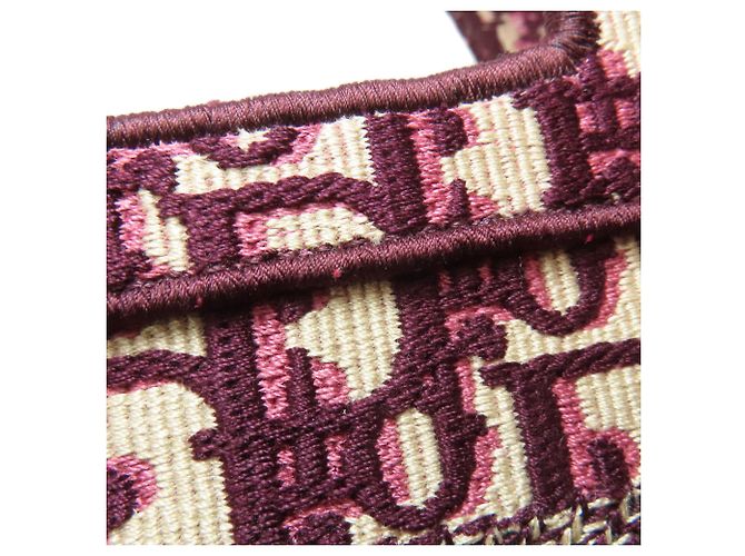 Mini borsa Tote Book Christian Dior Bordò - vista 10