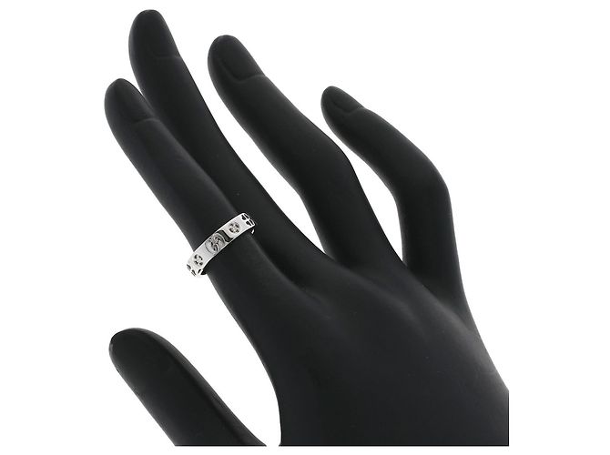 Anello Gucci Icon Amor Forever in oro bianco 18K D'oro - vista 6