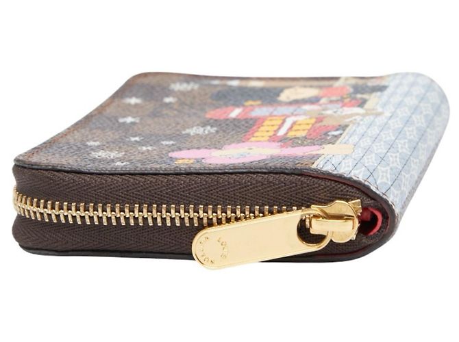 Monedero Zippy Vivienne Damier de Louis Vuitton Castaño Multicolor - vista 5