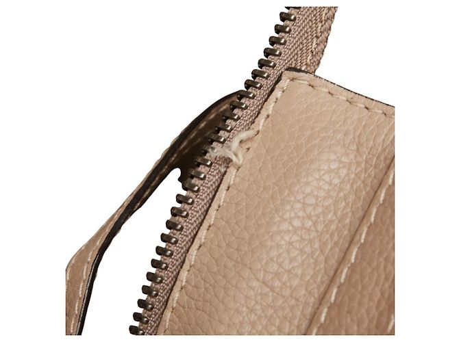 Céline Borsa a mano Celine Luggage Micro Shopper Beige - vista 10