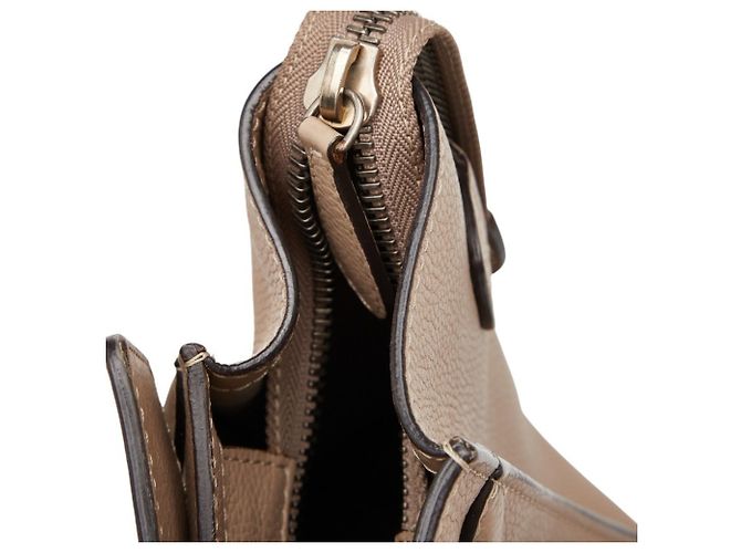 Céline Borsa a mano Celine Luggage Micro Shopper Beige - vista 8