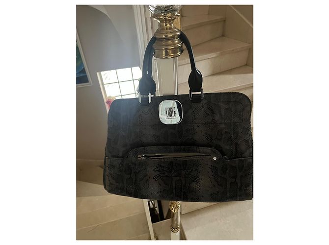 Longchamp Gasby Handtasche aus Leder Pythonprint Python drucken - Ansicht 6