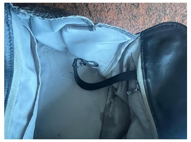 Longchamp Gasby Handtasche aus Leder Pythonprint Python drucken - Ansicht 7