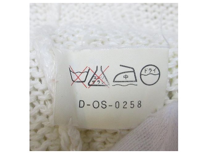 Autre Marque Agnona Kurzarm-Sommerstricktop Roh - Ansicht 8