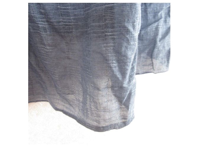 Autre Marque Blusa de gasa con mangas 3/4 VIVIENNE TAM Azul - vista 6