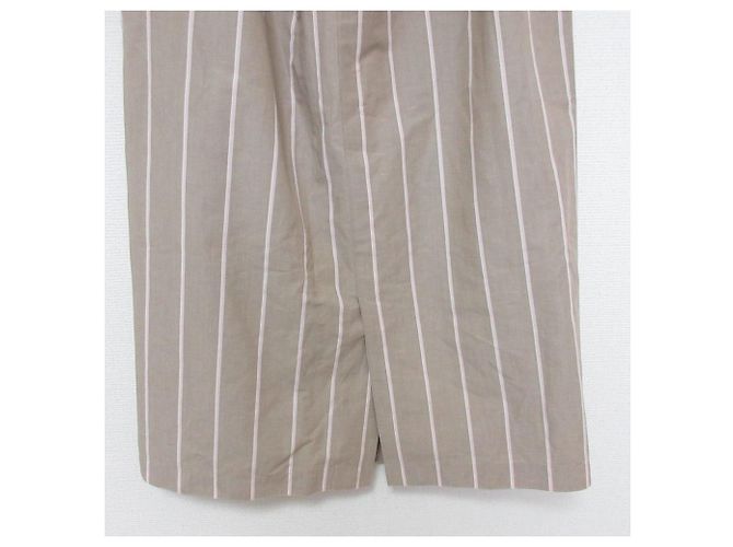 Autre Marque Falda de rayas alternas Drawer Beige - vista 5