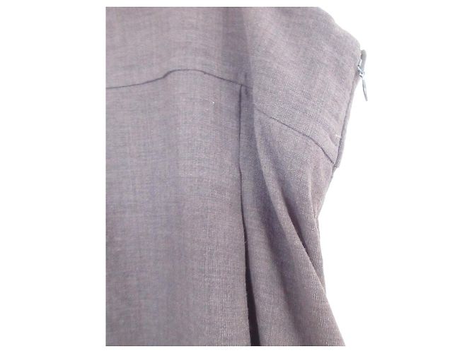 Autre Marque Camisole Kleid Grüne Etikett Entspannt Braun - Ansicht 6