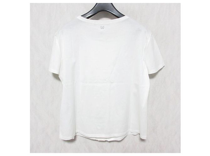 Top corto de encaje adornado Max Mara Weekend Blanco - vista 3