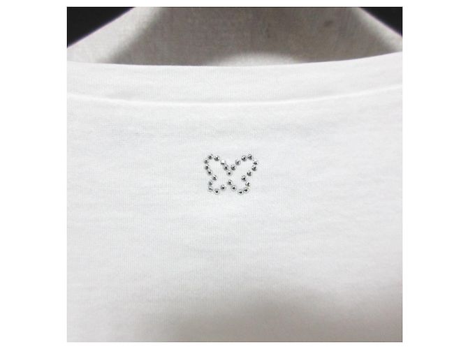 Top corto de encaje adornado Max Mara Weekend Blanco - vista 4