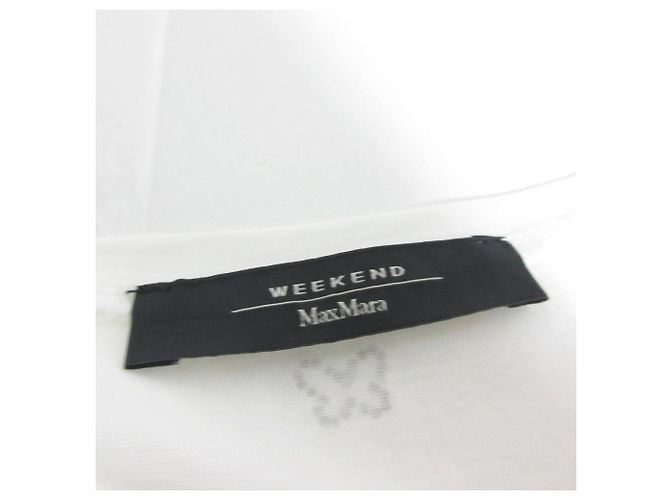 Top corto de encaje adornado Max Mara Weekend Blanco - vista 5