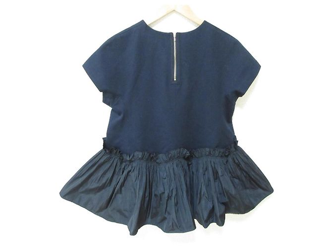 Autre Marque Blusa Peplum Plisada PRE2 de Drawer Azul Azul marino - vista 2