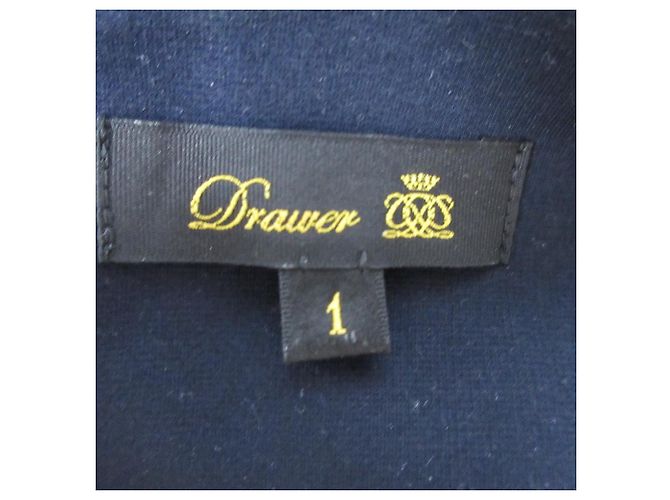 Autre Marque Blusa Peplum Plisada PRE2 de Drawer Azul Azul marino - vista 6