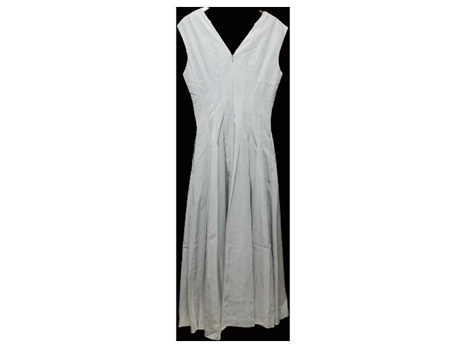 Autre Marque FRAY I.D Tack-Form V-Ausschnitt Kleid Braun - Ansicht 2