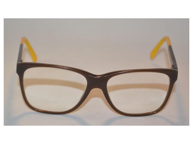 Occhiali Chanel 3230 Marrone Giallo Plastica - vista 2