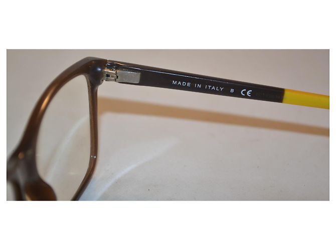 Occhiali Chanel 3230 Marrone Giallo Plastica - vista 6