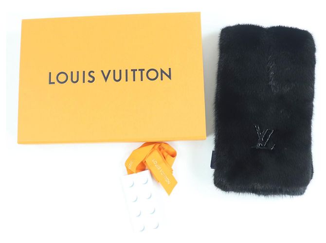 Stola in pelliccia di visone Louis Vuitton Nero - vista 2