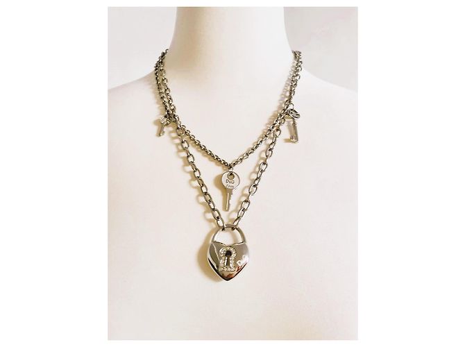 Deliziosa collana vintage DOLCE & GABBANA modello “Cupid" Argento - vista 5
