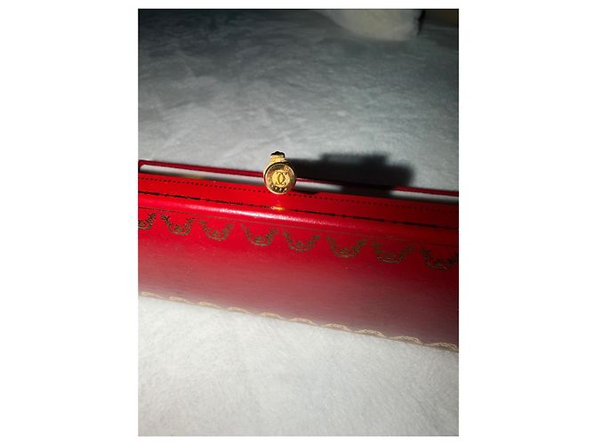 Must de Cartier – Santos Grey Matte & 18K Solid Gold Ballpoint Pen – 1980s-90s Dark grey - view 4
