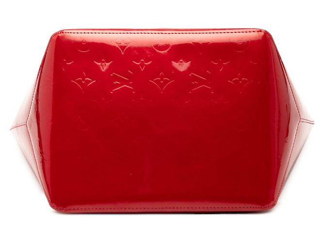 Borsa Bellevue PM in Monogram Vernis Louis Vuitton Rosso - vista 3
