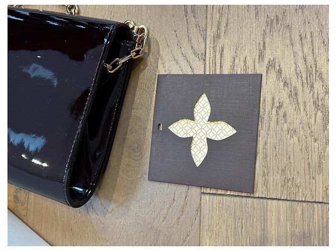 Billetera de Cadena Cherrywood Louis Vuitton Chocolate - vista 19