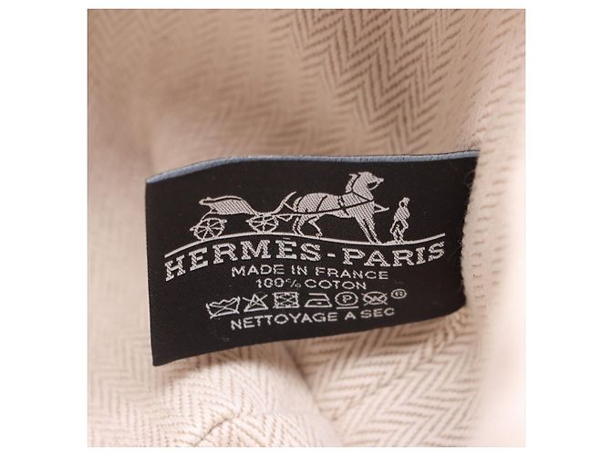 Hermès Neceser Bride PM de Lana Beauty Case PM Negro & Naranja - vista 11