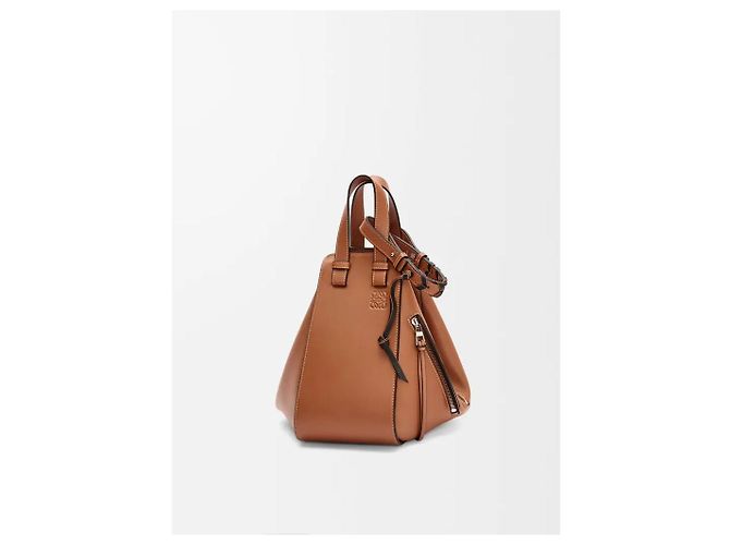Loewe Borsa Hammock piccola in pelle di vitello classico Marrone - vista 12
