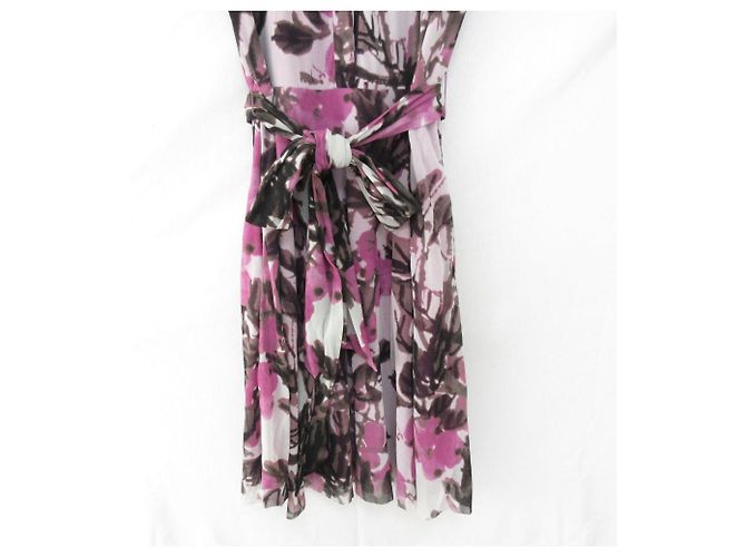 Autre Marque Vestido Power Net de VIVIENNE TAM Púrpura - vista 5