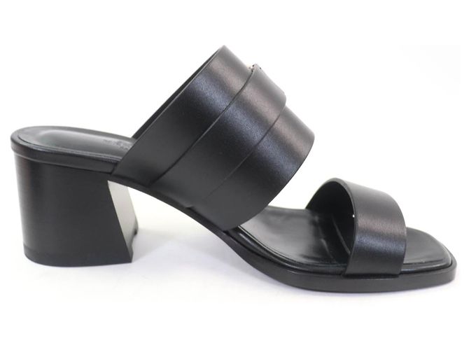 Sandali in metallo e pelle Glennan di Hermès Nero - vista 6