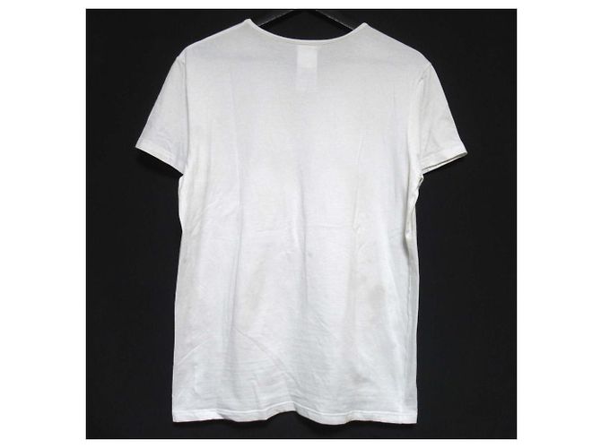 Versace Medusa Druck Baumwoll-T-Shirt Weiß - Ansicht 2