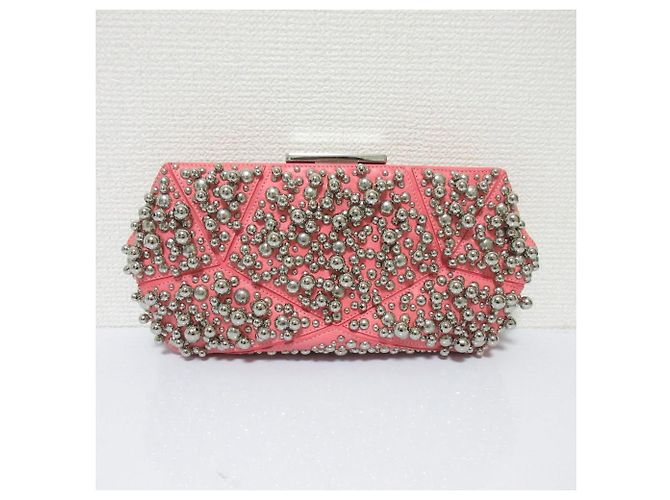 Borsa Clutch Prismic Roger Vivier Rosa - vista 2