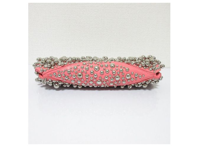 Borsa Clutch Prismic Roger Vivier Rosa - vista 3