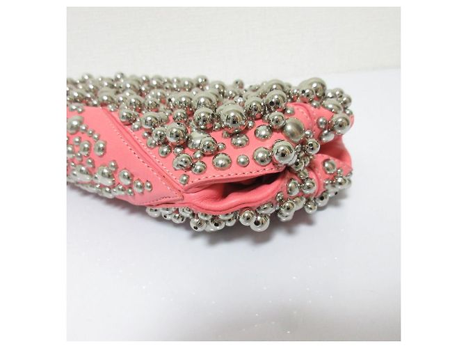 Borsa Clutch Prismic Roger Vivier Rosa - vista 4