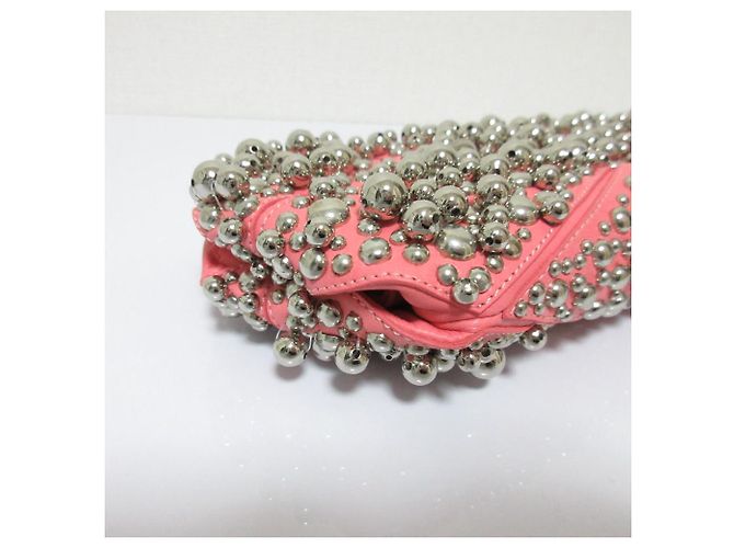 Borsa Clutch Prismic Roger Vivier Rosa - vista 5
