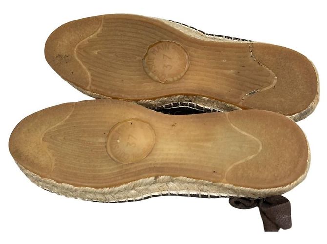 Autre Marque Scarpe Espadrilles con Lacci Don Quichosse Marrone - vista 5