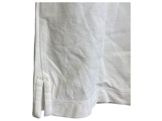 Polo de algodón con bordado del logo B de Burberry Blanco - vista 4