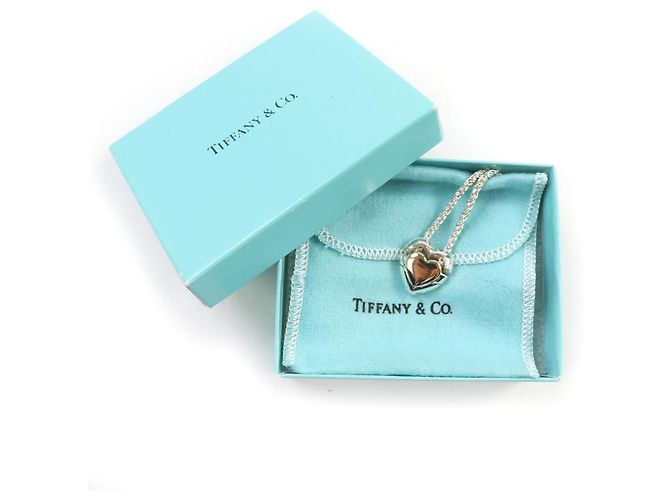 Pendente a forma di cuore Puzzle Tiffany & Co. 925 750 Argento D'oro - vista 2