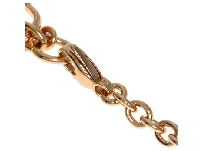 Bracciale Amuleto Birkin con Diamanti Hermès in Oro Rosa 18K D'oro - vista 4