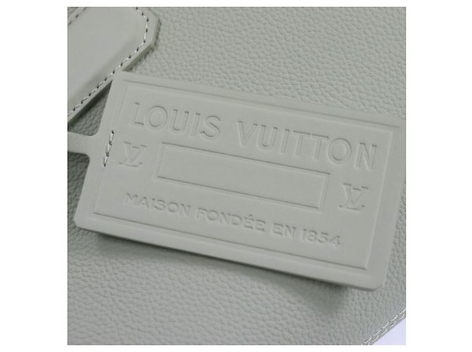 Borsa tote Louis Vuitton Fastline LV Aerogram in pelle di vitello sage - vista 8