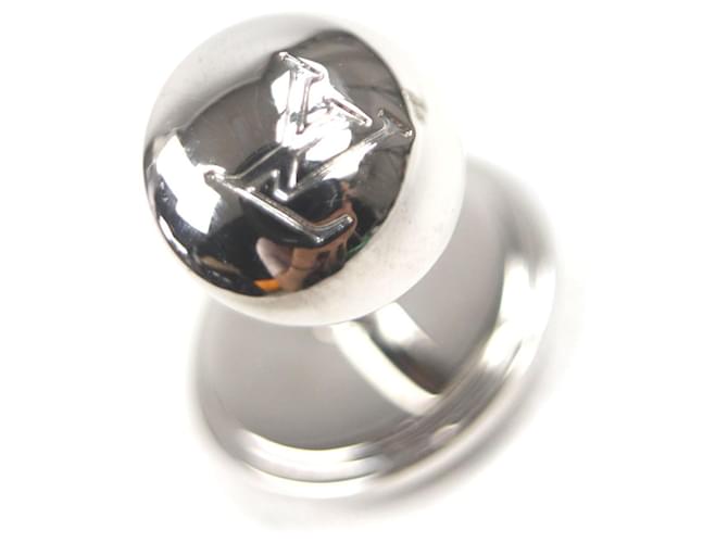 Gemelli LV Circle in argento Louis Vuitton - vista 5