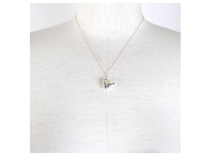 Collana a Cuore con Pois Vintage Tiffany & Co. - vista 3