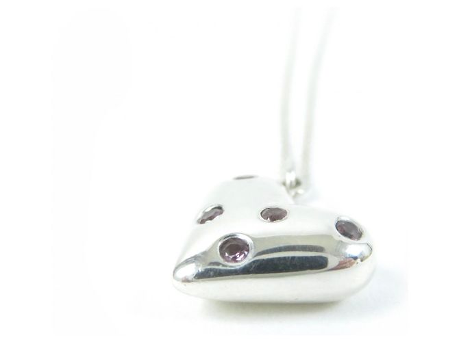 Collana a Cuore con Pois Vintage Tiffany & Co. - vista 4