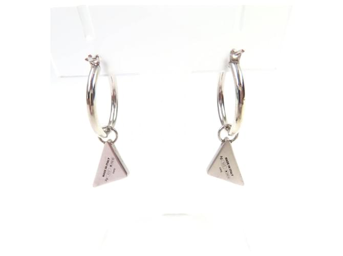 Pendientes de Stud Prada 2JO750 Negro Plata - vista 3