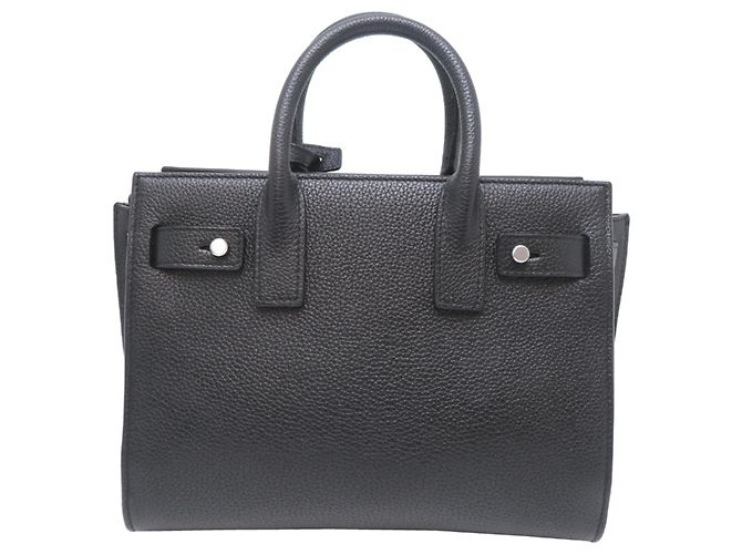 Borsa a Mano Baby Sac de Jour di Saint Laurent Paris Nero - vista 2