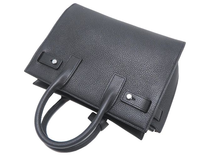 Borsa a Mano Baby Sac de Jour di Saint Laurent Paris Nero - vista 4