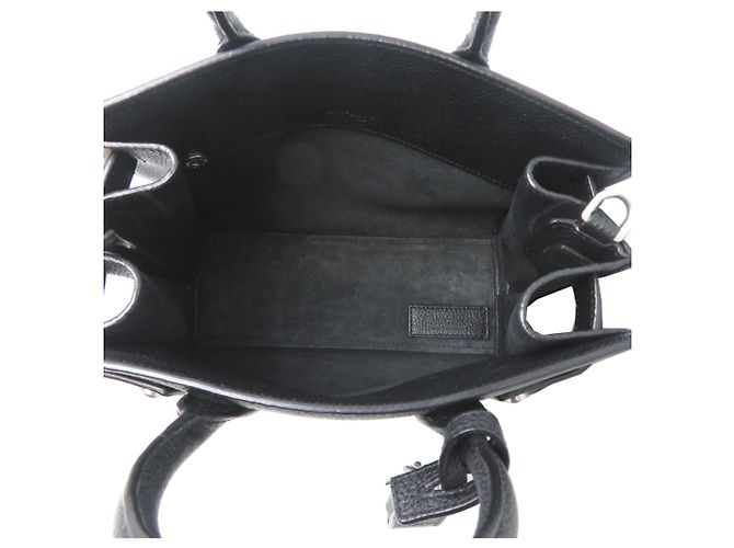 Borsa a Mano Baby Sac de Jour di Saint Laurent Paris Nero - vista 6