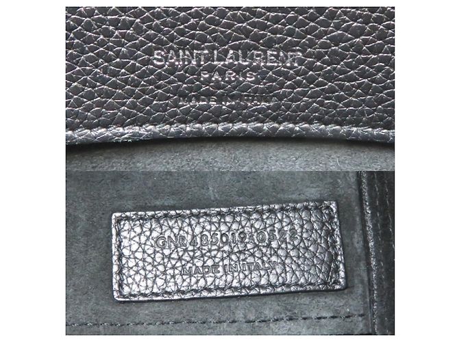 Borsa a Mano Baby Sac de Jour di Saint Laurent Paris Nero - vista 7