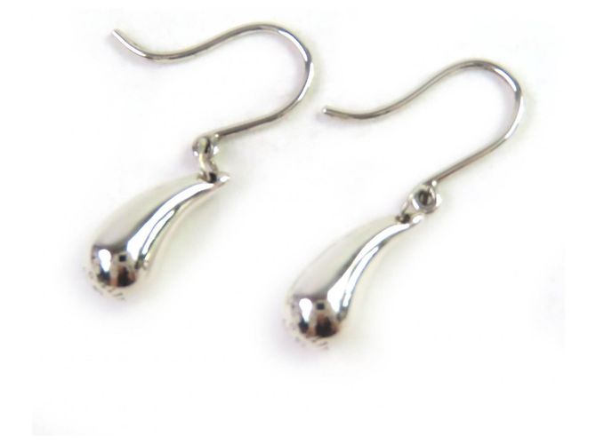 Tiffany & Co Orecchini a goccia Tiffany Elsa Peretti Argento - vista 4